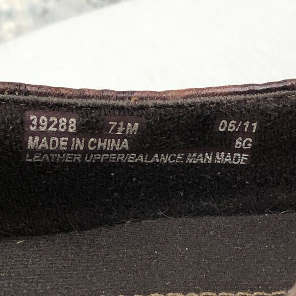 Clarks Women's Size 7.5M Bendables Brown Leather Slip On Mary Jane Casual Shoes - Picture 13 of 14